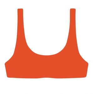 Jade Swim The Rounded Edges Bikini Top Size Large